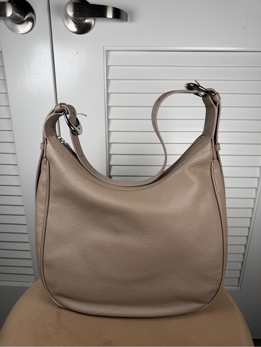 STAUD Pine Hobo in Dune (Taupe) Leather new - Picture 8 of 8